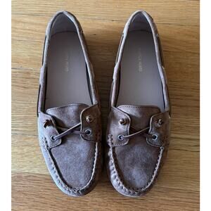 Veronica Beard Women’s Jia Leather Boater Loafers –Sz. 9.5